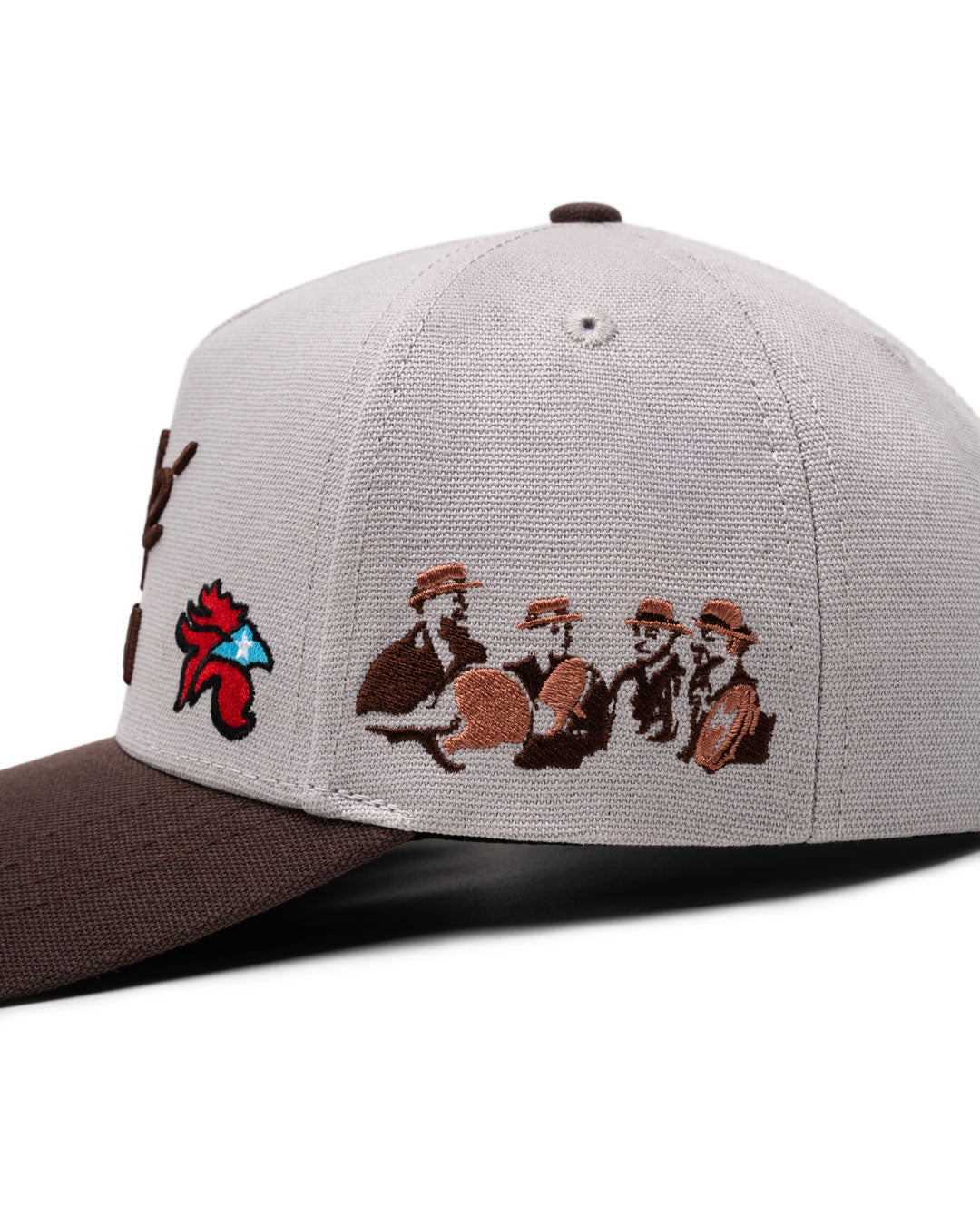 Gorra Café Con Ron Colab. Wood Brand